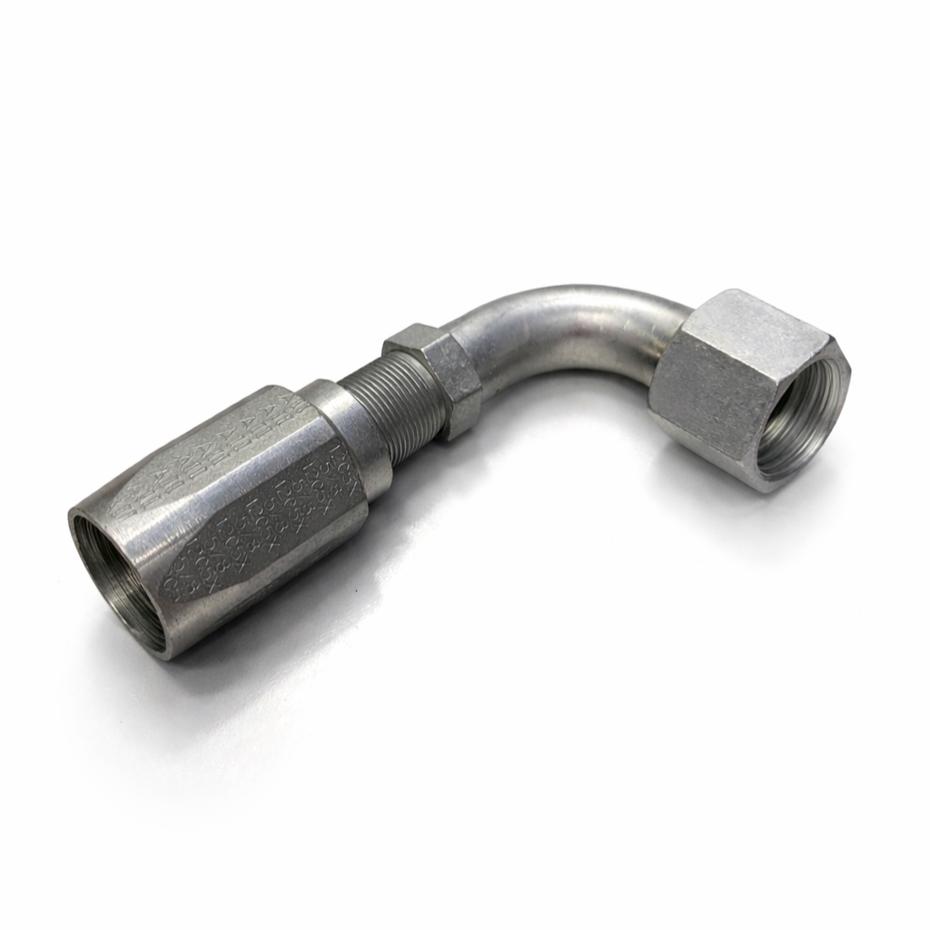 Imagen de CONEXION REU C5 3/8 HEM JIC 37G GIR 3/8 CODO 90G
