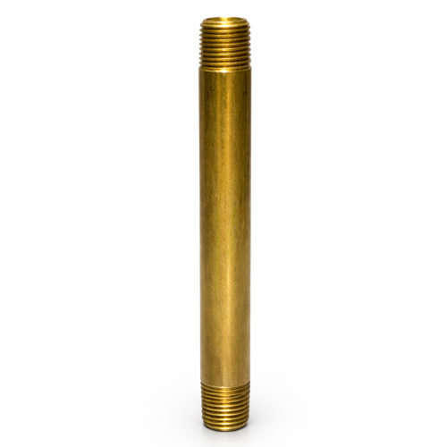 Imagen de CONEXION LATON ROSCA NPT NIPLE MAC 1/4 LARGO 127MM