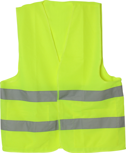 Imagen de CHALECO TELA AMARILLO ALTA VISIBILIDAD TALLA G