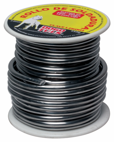 Imagen de SOLDADURA MACIZA 50/50 ROLLO 3MM 450GR