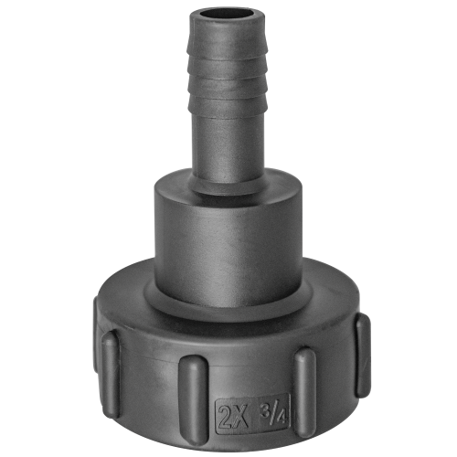 Imagen de CONECTOR IBC 60MM CON ESPIGA DE 3/4" CUERDA GRUESA