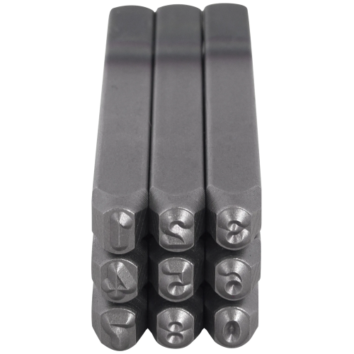 Imagen de JGO NUMEROS 3/8" GOLPE ACERO 10MM