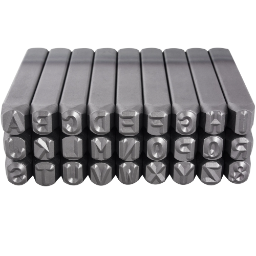 Imagen de JGO LETRAS 1/8" GOLPE ACERO 3MM