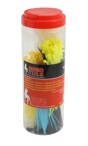 Imagen de BOTE C/CINTILLAS SUJETACABLES WL-600