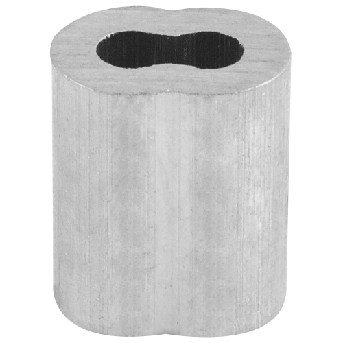 Imagen de CASQUILLO ALUMINIO DOBLE 1/8