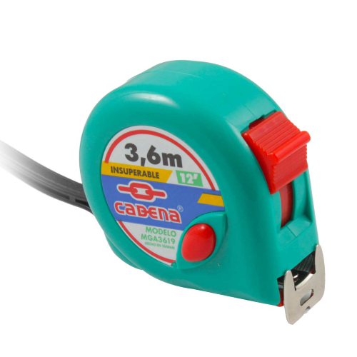 Imagen de FLEXOMETRO 3.6 MTS VERDE AQUA