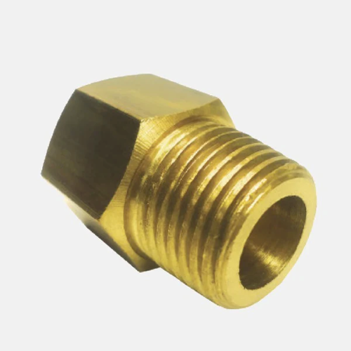 Imagen de M10-1/8F8OHGB ADAPTADOR METRICO M10-1/8NPT BRONCE