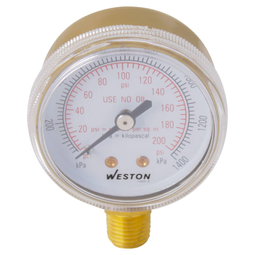 Imagen de MANOMETRO OXIGENO 200 PSI