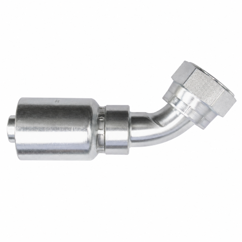 Imagen de CONEXION PER G 3/8 HEM CARA PLANA C/O GIR 3/8 CODO 90G CORTO
