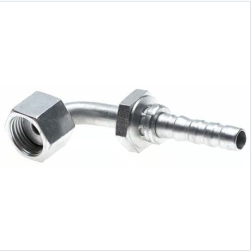 Imagen de CONEXION PER GS 3/8 HEM CARA PLANA C/O 3/8 CODO 90G CORTO