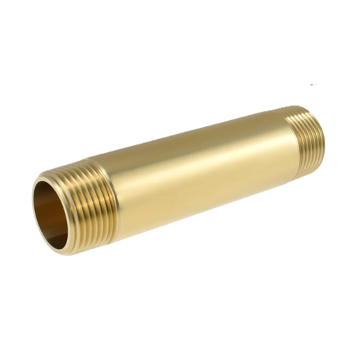 Imagen de CONEXION LATON ROSCA NPT NIPLE MAC 1/8 LARGO 2"