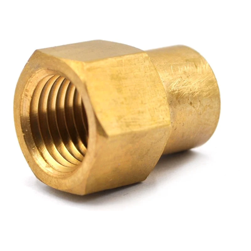 Imagen de CONEXION LATON ROSCA NPT COPLE REDUCTOR 1/2 A HEM3/8