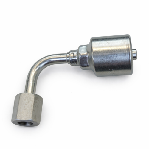 Imagen de CONEXION PER G 3/8 HEM CARA PLANA C/O GIR 3/8 CODO 90G MED