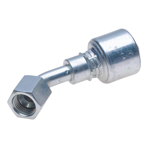 Imagen de CONEXION PER G 3/8 HEM CARA PLANA C/O GIR 3/8 CODO 45G CORTO