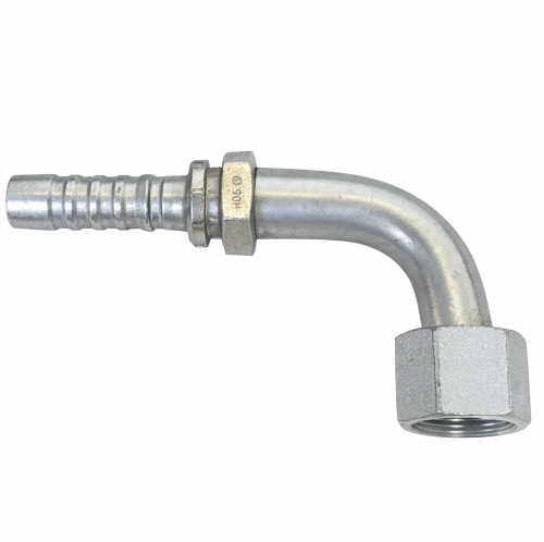 Imagen de CONEXION PER GS 3/8 HEM JIC 37G GIR 3/8 CODO 90G CORTO