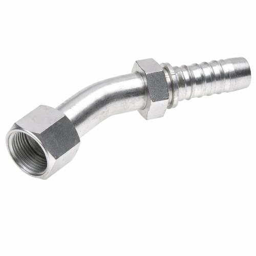 Imagen de CONEXION PER GS 3/8 HEM JIC 37G GIR 1/2 CODO 45G CORTO